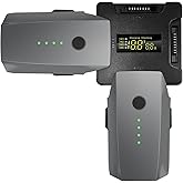 Dregin 2 Pack Mavic Pro Battery with Charger, 3830mAh11.4V Intelligent Flight Battery for DJI Mavic Pro, Mavic Pro Platinum, Mavic Pro White