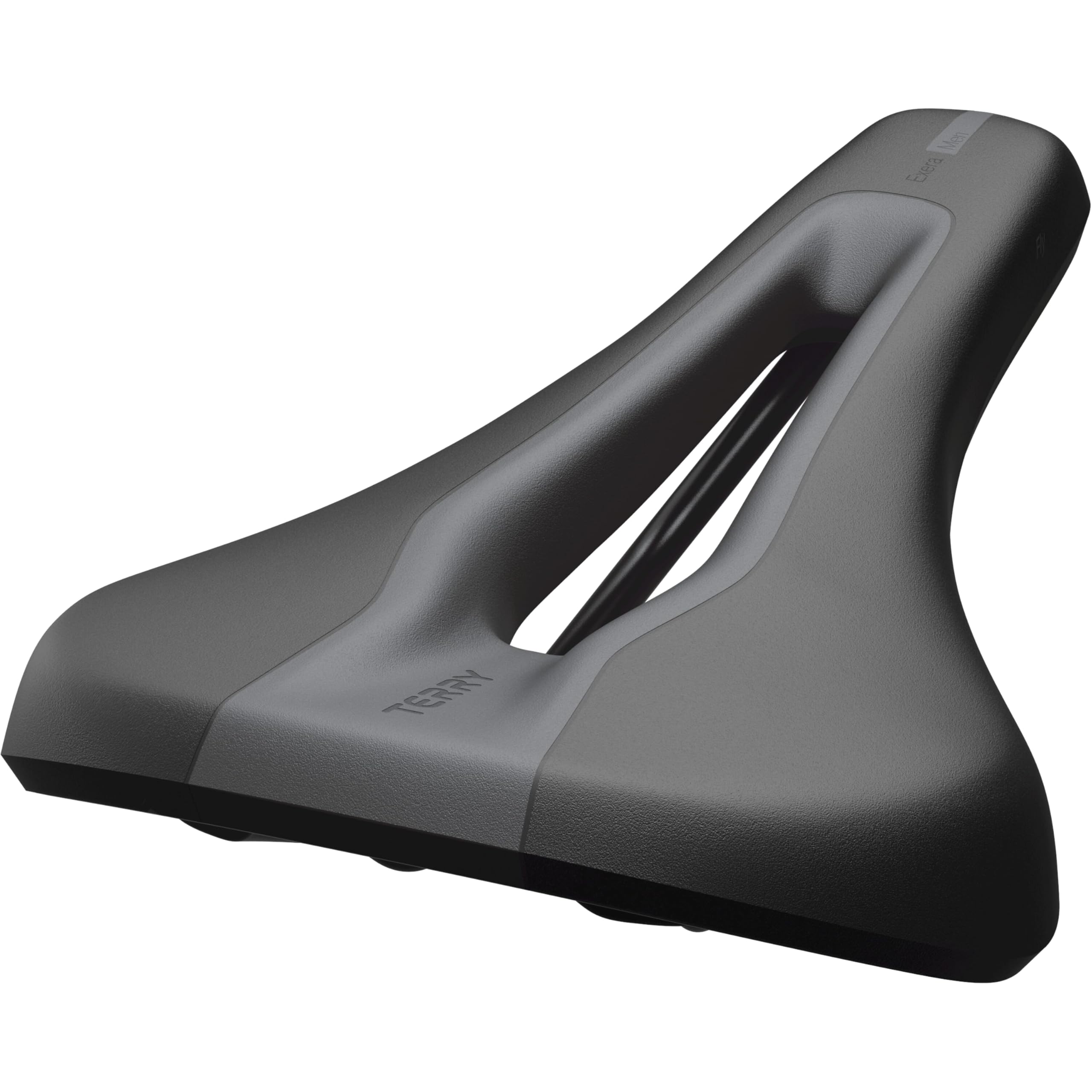 Terry Fly Exera Men 423 007 12 Bicycle Saddle in Black Padding: Comfort Foam, Seat Width: 9 cm - 12 cm