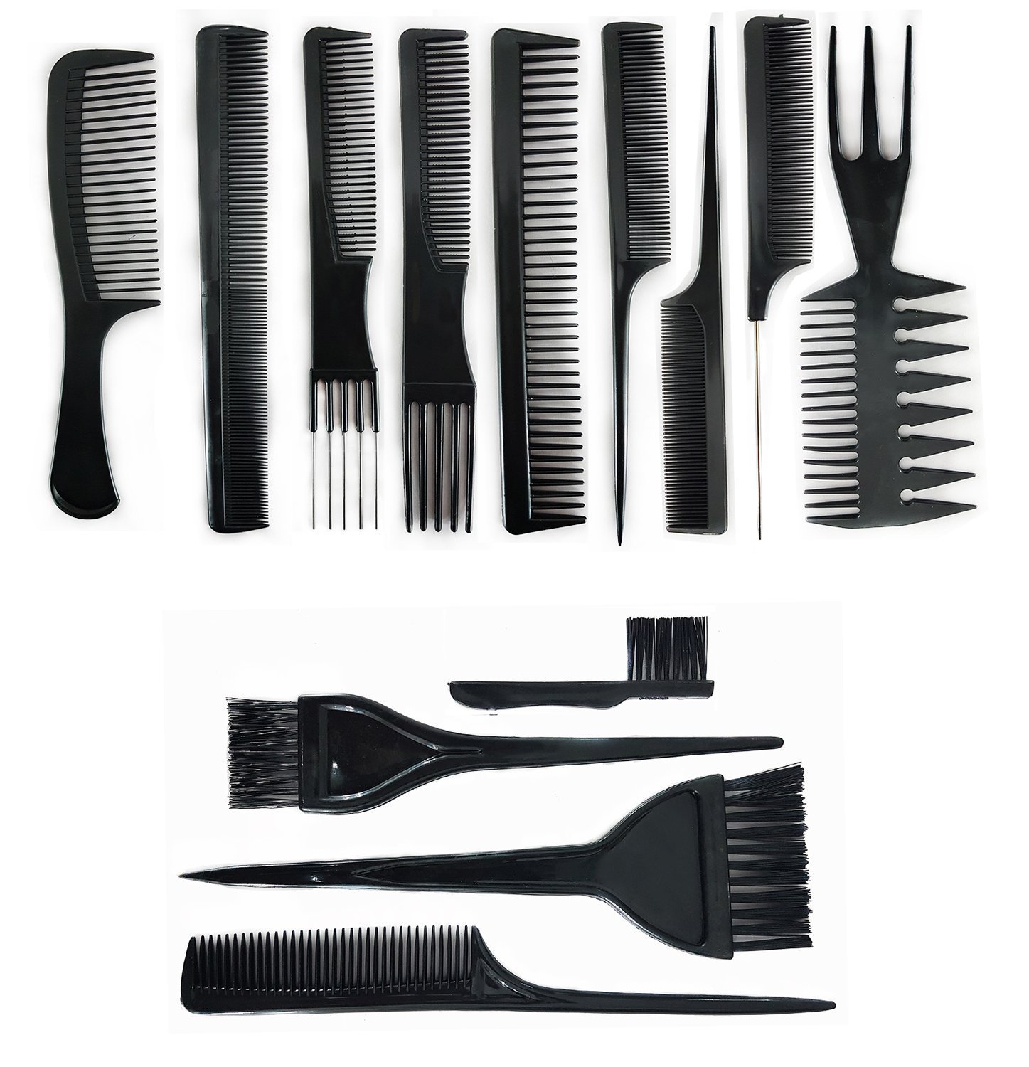 Buy Inaaya Combo Of 9 Pcs Hair Comb Set For All Hair Types And