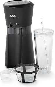 Amazon.com: Mr. Coffee Cafetera helada, color negro : Hogar y Cocina