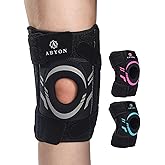 ABYON Knee Brace for Knee Pain, Meniscus Tear & Arthritis –[Patented] Medical-Grade Compression Knee Support with Side Spring Stabilizers & Patella Gel Pad– Adjustable Wrap Patella Stability for Men Women – See How to Size Video Before Ordering