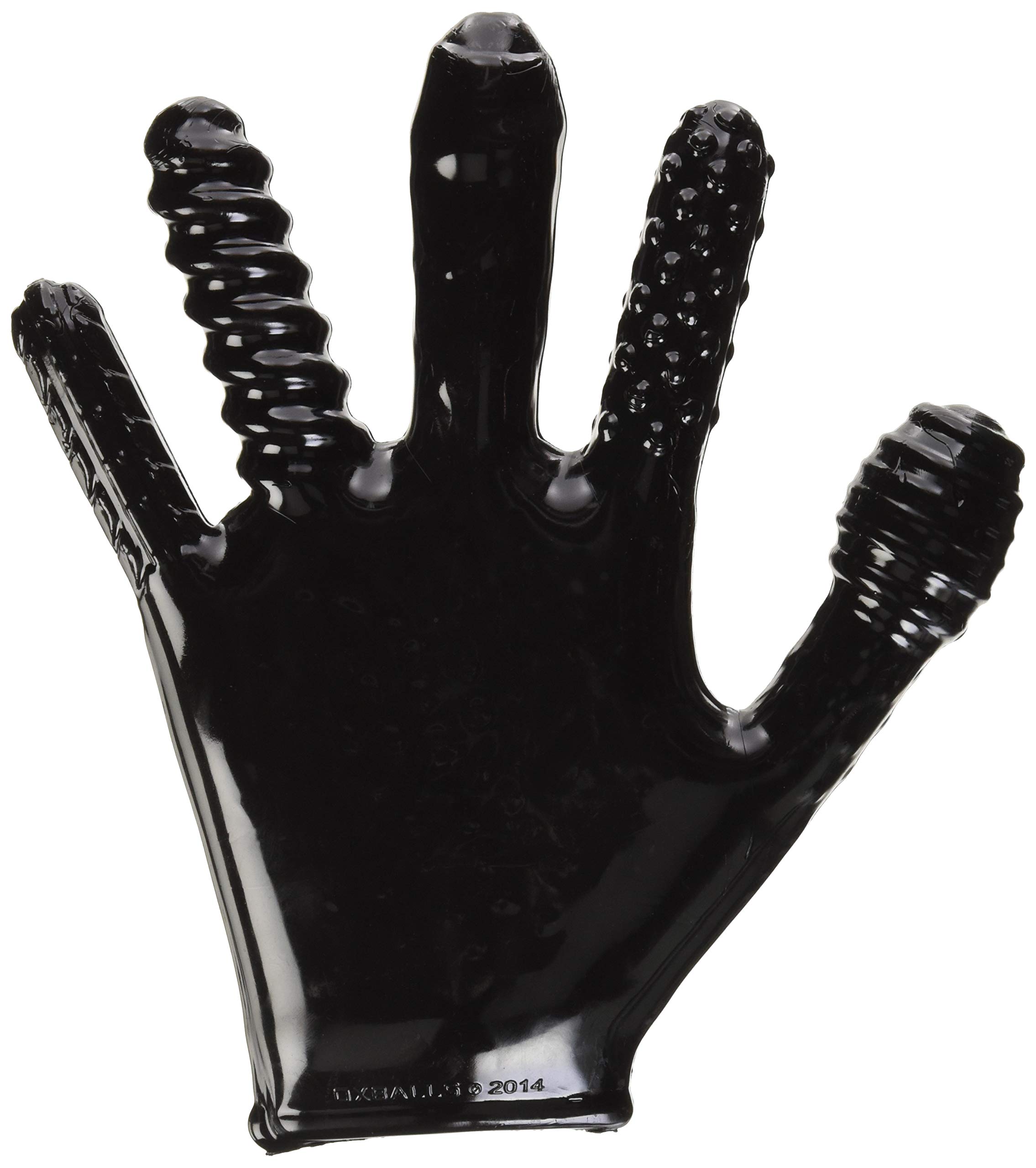 OXBALLS Finger Fuck Glove, One Size, Black