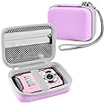 Leayjeen Waterproof Digital Camera Case Compatible with YISENCE/HICSHON/Trsunow/EUXOR/Yiffecal/ZNIARAKL10FT 30MP FHD 1080P Waterproof Camera,Fill Light Underwater Camera for Snorkeling- Purple(Case)