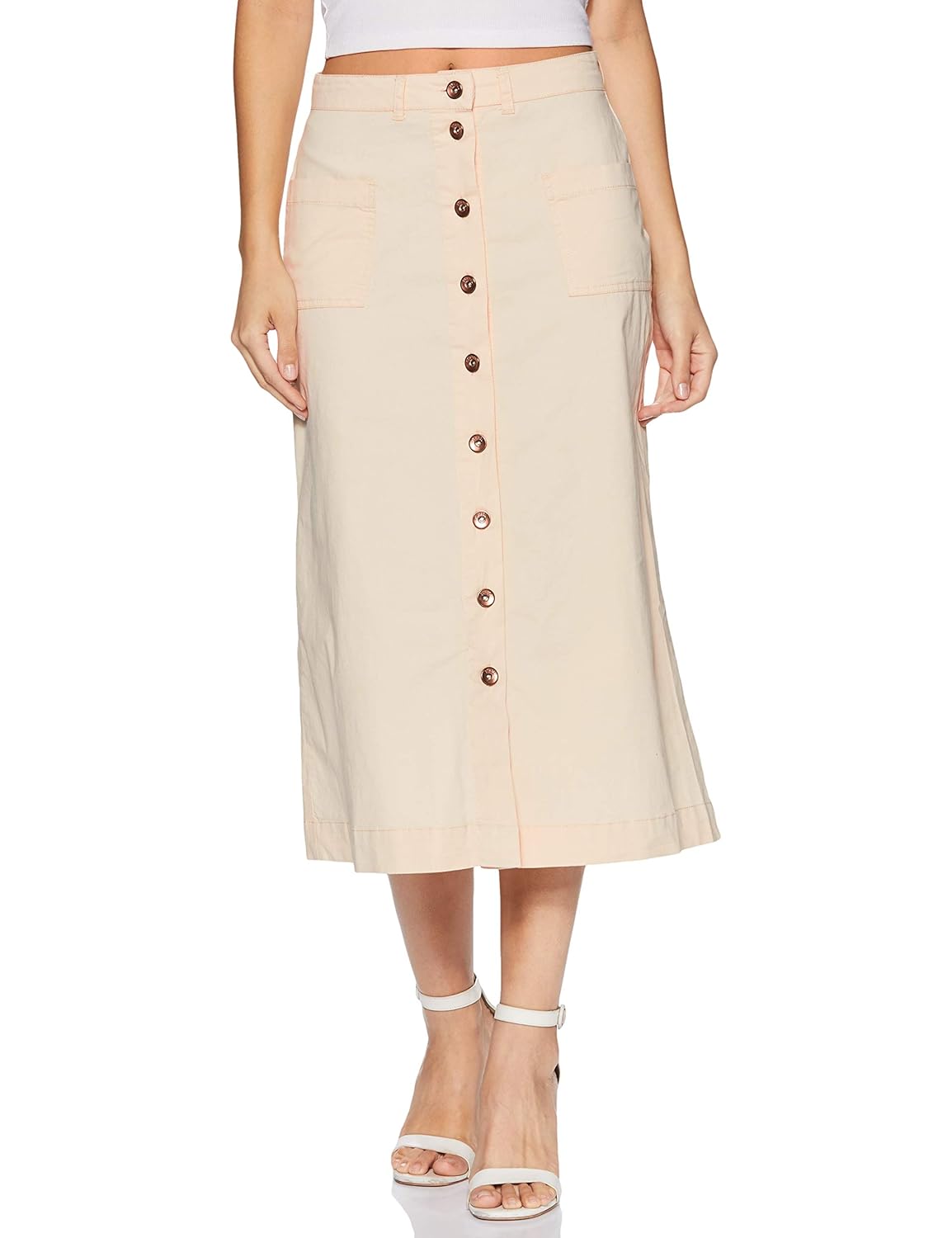 Symbol Cotton a-line Skirt at Amazon.in