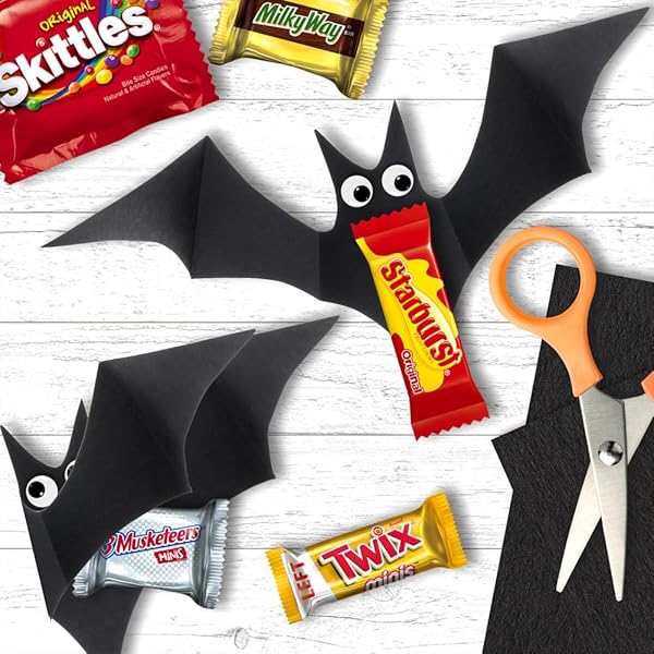 MARS SKITTLES, TWIX, STARBURST, MILKY WAY & 3 MUSKETEERS HALLOWEEN CANDY VARIETY PACK, 180 CT BULK BAG