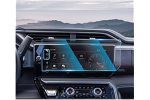 CDEFG Screen Protector for GMC Sierra 1500 Accessories 2022 2023 2024 2025 for Silverado & Sierra 1500 2500HD 3500HD AT4 AT4X