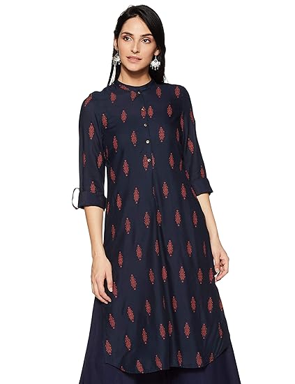 Women's Rayon Straight Kurta