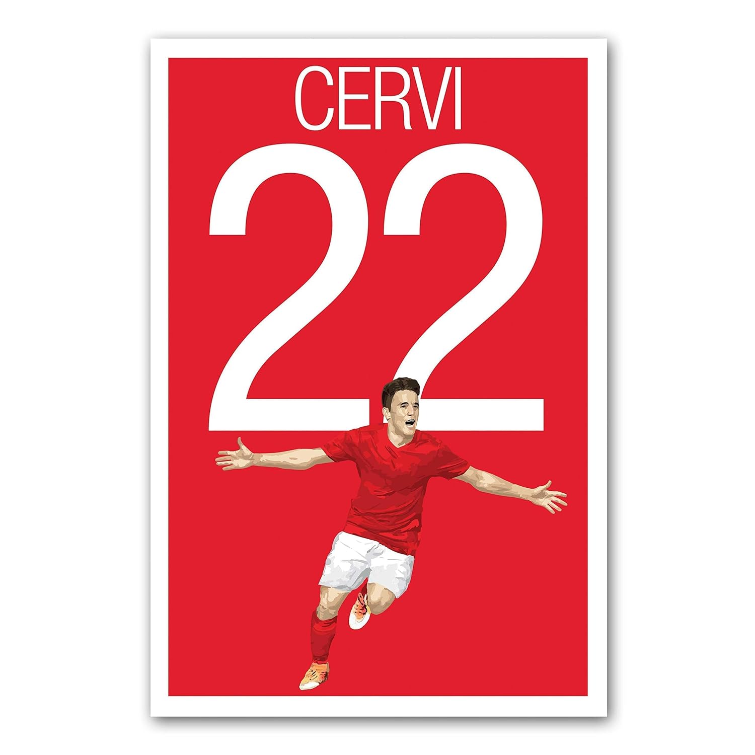 Amazon Com Franco Cervi Poster Sl Benfica Art Handmade