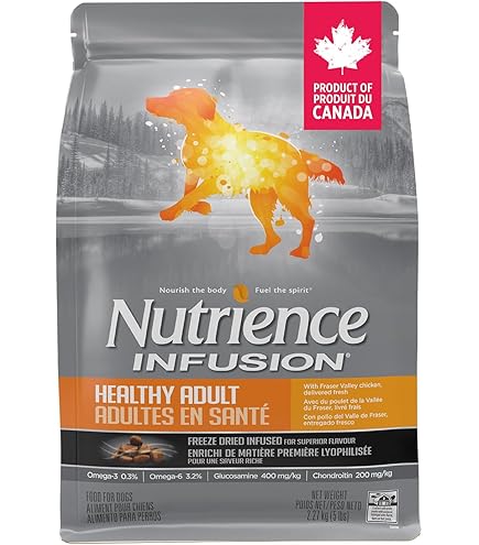 Nutrience Infusion Healthy Adult ドッグフード Nutrience Infusion Healthy Adult Dog Food, 2.27 kg (5 lb), Fresh