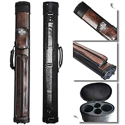 BY SPORTS 2x2 Hard cue case Oval Pool Cue Billiard