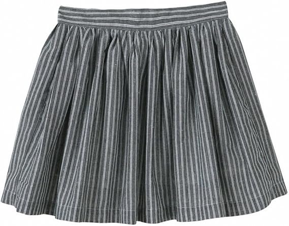 Amazon Tnk Co レディース グレー ストライプ ミニスカート オリジナルbagセット 455 L スカート 通販
