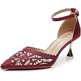 VenusCelia Women's Shining Lady Slingback Pump Shoe