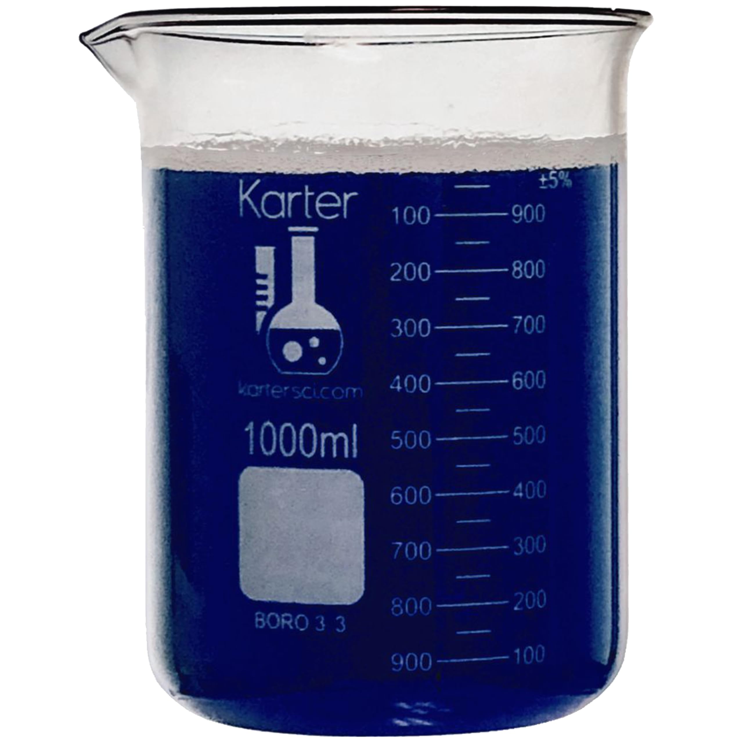 1000ml Beaker, Low Form Griffin, Boro. 3.3