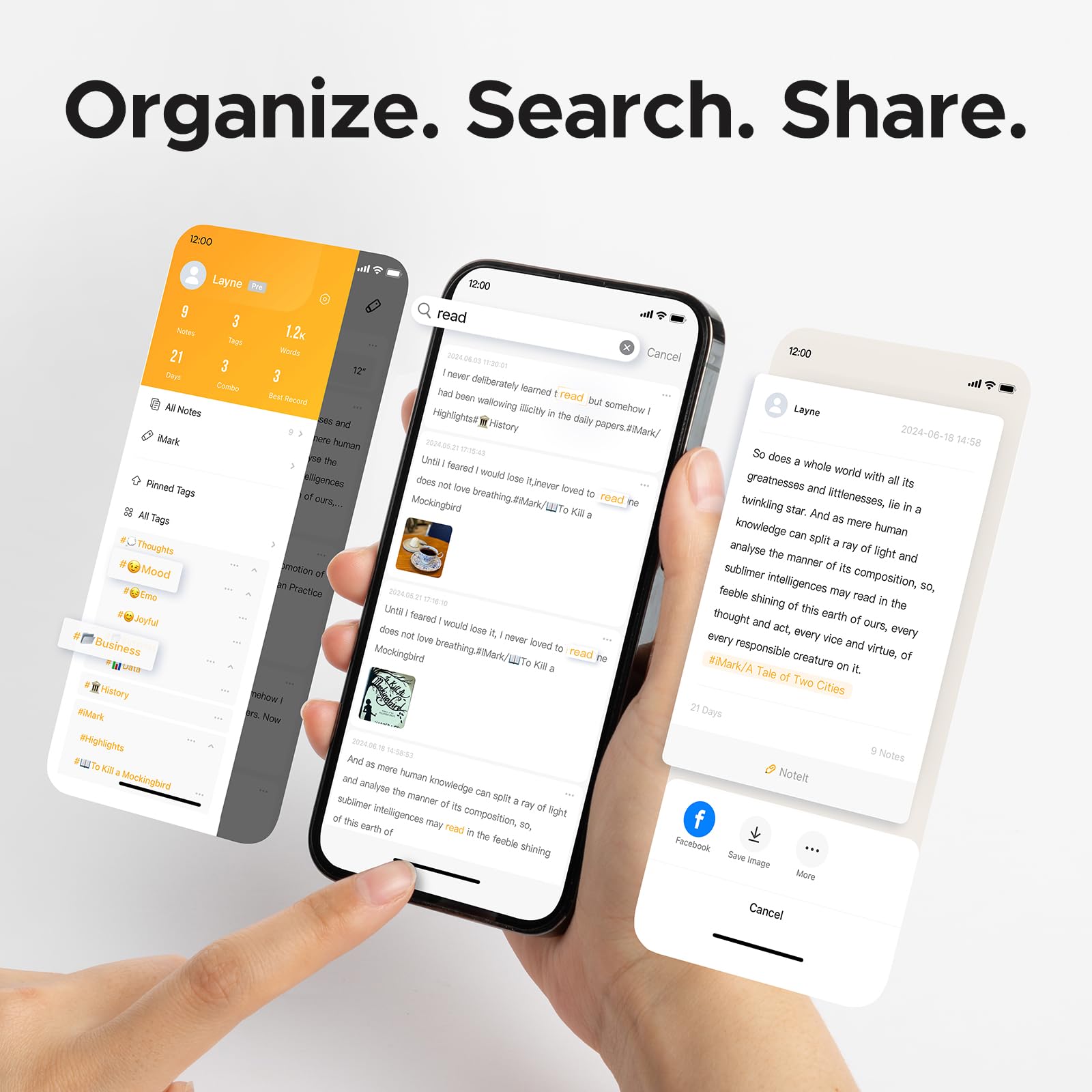 VYU iMark Digital Highlighter, Smart AI Scanner Pen, ChatGPT-4o Powered Scan, OCR Digital Scanning Device, AirDrop Export, for iOS/Android, Best Gift for Students & Book Lovers