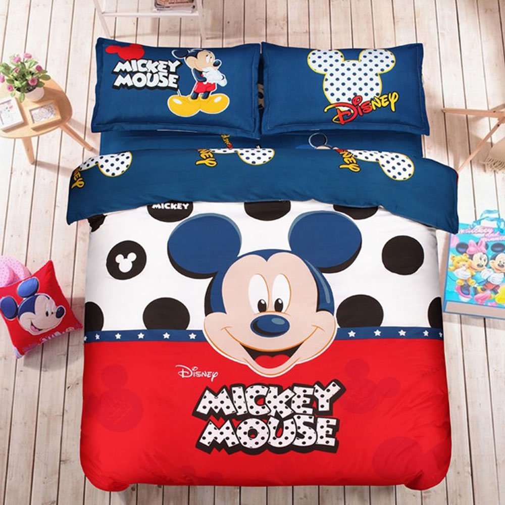 mickey mouse kids bedding