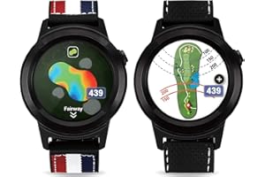 Golf Buddy Aim W11 Golf GPS Watch, Premium Full Color Touchscreen, Preloaded with 40,000 Worldwide Courses, Easy-to-use Golf 