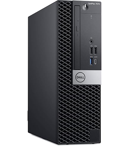 Amazon.com: Dell Optiplex 7070 Small Form Desktop, Eight Core i7