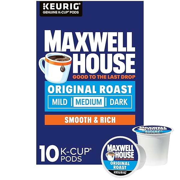 MAXWELL HOUSE ORIGINAL ROAST MEDIUM ROAST K-CUP COFFEE...