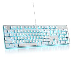 iTastatur Typewriter Keyboard 104-key White Square