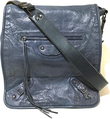 Amazon バレンシアガ Balenciaga ザ メンズ バサス エディターズ メッセンジャーバッグ ショルダーバッグ レザー メンズ 中古 Balenciaga バレンシアガ ショルダーバッグ