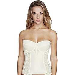 Dominique Women’s Lace Longline Corset Bustier