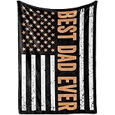 InnoBeta Gifts for Dad from Daughter Wife, Fathers Day Blanket, Dad Gifts for Fathers Day, Throw Blanket Gold 50X65