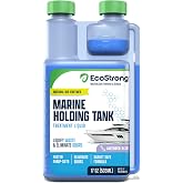 Eco Strong Marine Holding Tank Treatment | Powerful Enzymatic Black Water Digesting Liquid - Eliminates Tank Odor and Breaks 