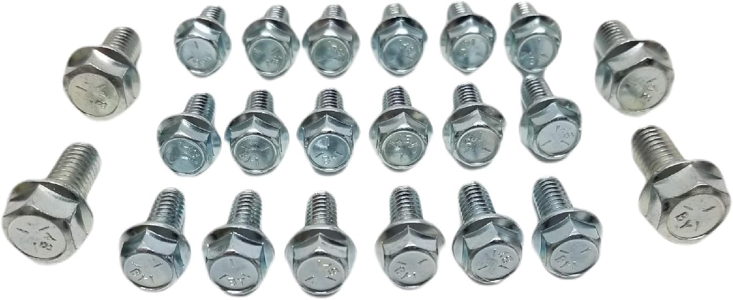 Z Whip SBC SBF 22pc Oil Pan Bolt Kit Compatible with Chevy