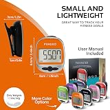 Pingko Outdoor Multi-Function Portable Pedometer Orange view 6