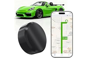VKAFW GPS Tracker for Vehicles, Mini Hidden Car GPS Tracker,Magnetic Waterproof GPS Locator Global Coverage Real-Time Tracking,for Cars,Assets,Pets,Children and Elderly,No Subscription No Monthly Fee