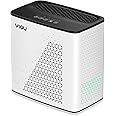 YIOU Air Purifiers for Home Large Room up to 547 ft², H13 True HEPA Air Filter 20dB Air Cleaner Odor Eliminator for Allergies Smoke Dust Pollen, Black