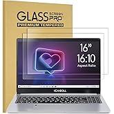 KEANBOLL 2-Pack 16 inch Laptop Tempered Glass Screen Protector for HP Dell Lenovo Asus Acer Samsung etc Laptop-(16 inch 16:10 Aspect Ratio)-Tempered Glass,Ultra Clear-2 Pack