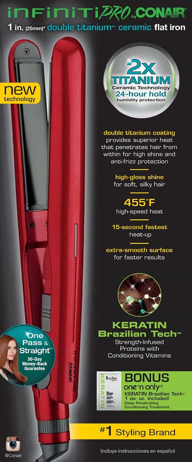 Plancha Infiniti Pro Conair Titanium Comentarios Clearance Sale, UP TO 50%  OFF | www.editorialelpirata.com
