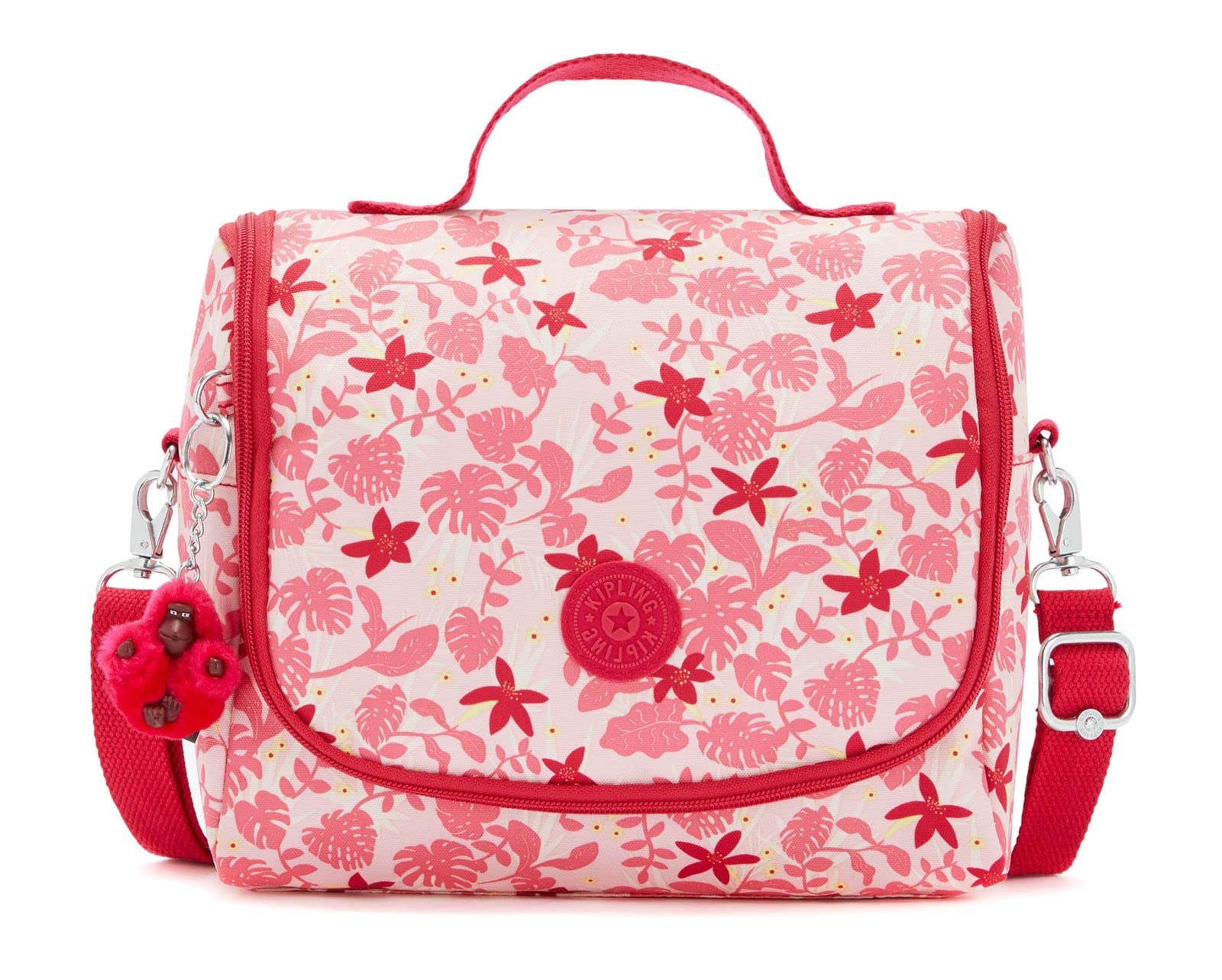 Kipling Pouches/Cases New KICHIROU Pink Leaves