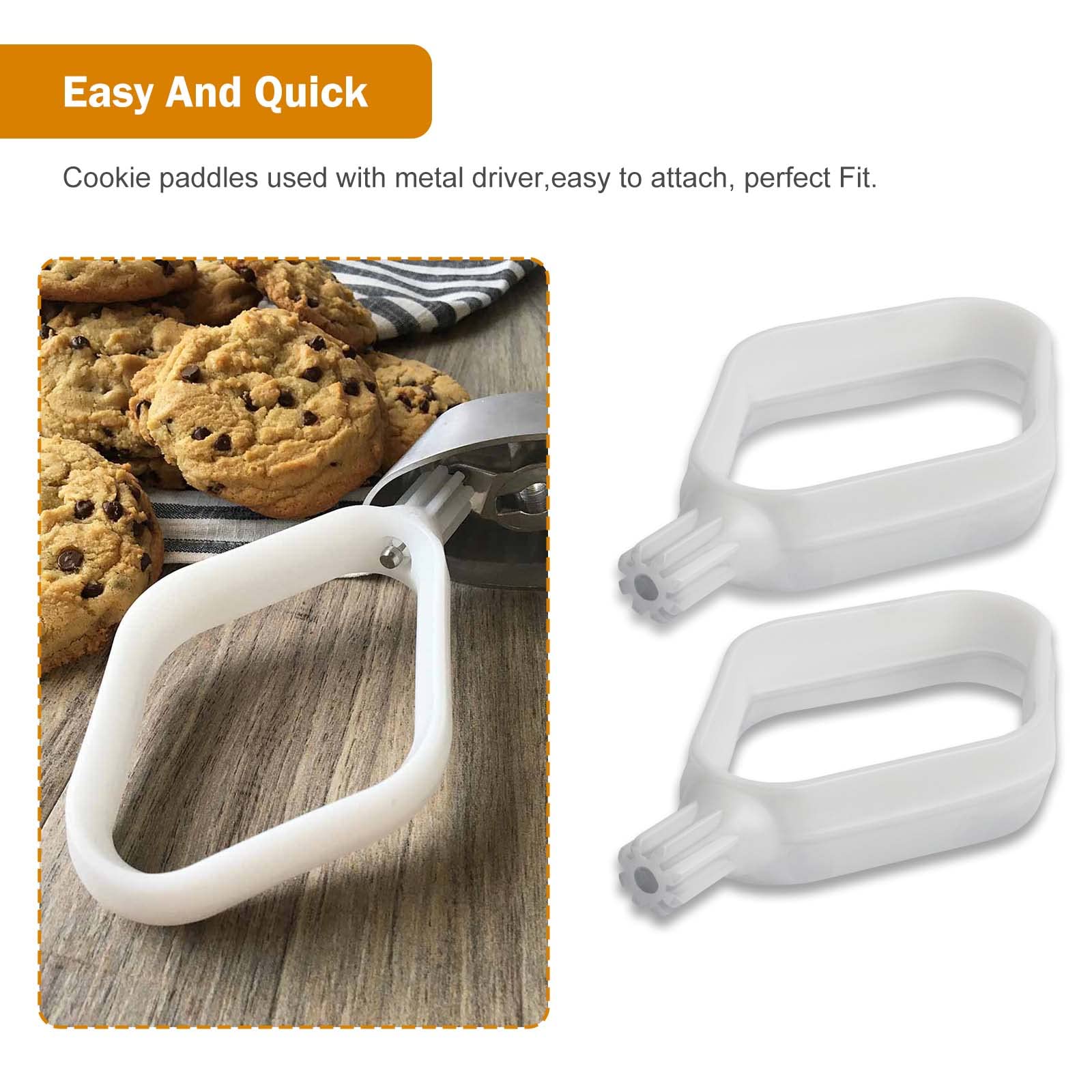 Cookie Paddles for Mixer, Mixer Paddles Compatible with Universal Plus Mixers and NutriMill Artiste Mixer, for Mixer Attachments & Accessories -Mixer Parts for Mixer Kitchen