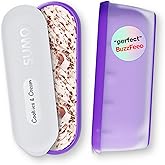 SUMO Set of 2, Ice Cream Containers for Homemade Ice Cream - 1.5 Quart Each, Reusable Freezer Storage Containers - Purple