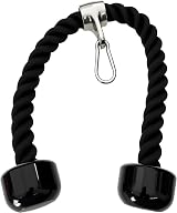 qibylift Tricep Rope 27 Inch Cable Attachment for Lat Pulldown Cable Machine view 8