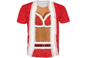 Goodstoworld Unisex 3D Fake Abs T Shirts Shredded Chest Printed Short Sleeve Costume Novelty Tees Shirt