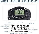 GRIPX Digital Hand Dynamometer Grip Strength Meter 198lbs 90Kgs Black view 6