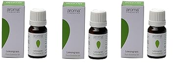 Aroma Treasures Lemon Grass Essential Oil (Pack Of 2) 10 Ml Each