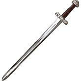 LOOYAR Vikings Viking Age Medieval PU Foam Sword Weapon Toy for Berserker Soldier Knight Warrior Costume Battle Play Halloween Cosplay LARP Reenactments