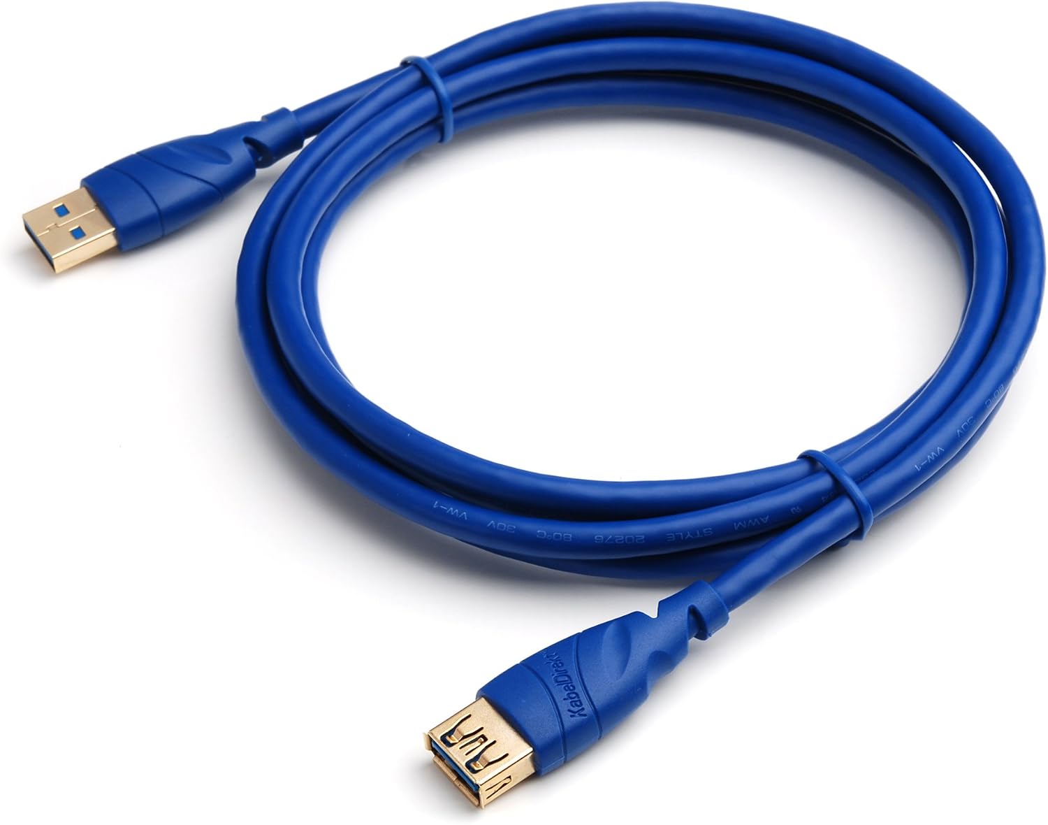 KabelDirekt - 3m USB Cable 3.0 Extension Cable (Male > Female Cable) TOP Series, Black - Image 5