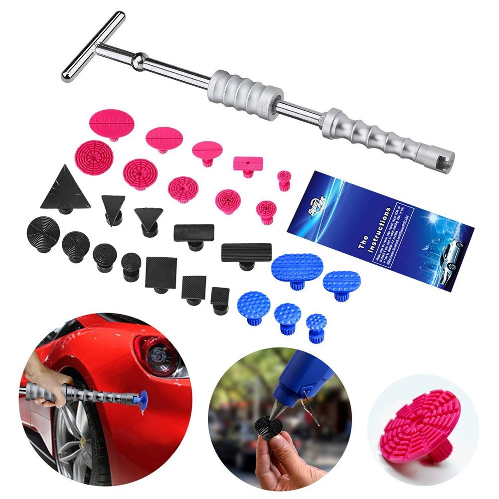 VTOLO - Kit de reparación de abolladuras sin pintura para el coche ...