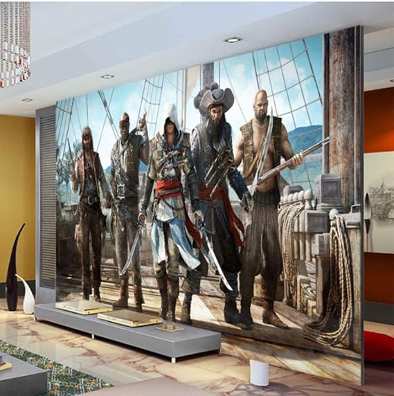 Mbwlkj Tapete Videospiel Fototapete 3D Foto Tapete Designer Raumdekor