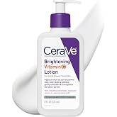 CeraVe Brightening Vitamin C Body Lotion, Skincare with Niacinamide, 8oz | Brightening Body Lotion &amp; Moisturizer, Dark Spot Corrector with Ceramides &amp; LHA, Fragrance Free, Suitable for Sensitive Skin