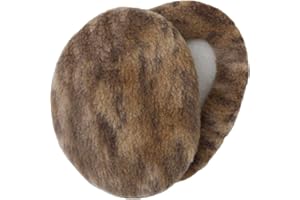 Sprigs Earbags Bandless Ear Warmers/Fleece Earmuffs with Thinsulate - Green Camo, Large