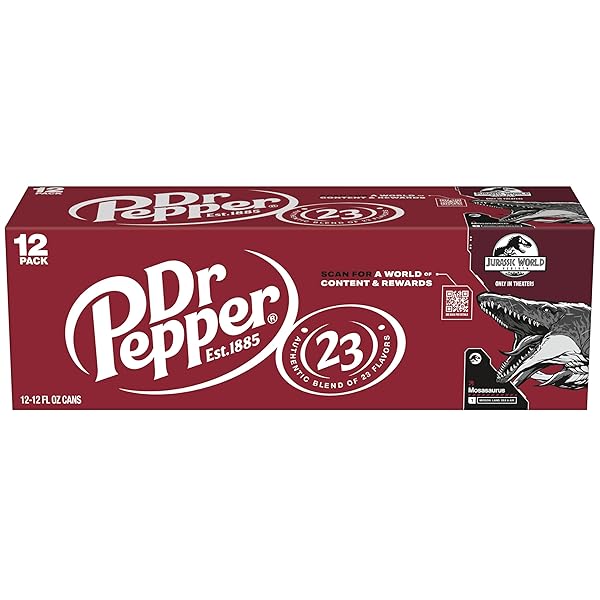 DR PEPPER SODA, 12 FL OZ CANS, 12 PACK
