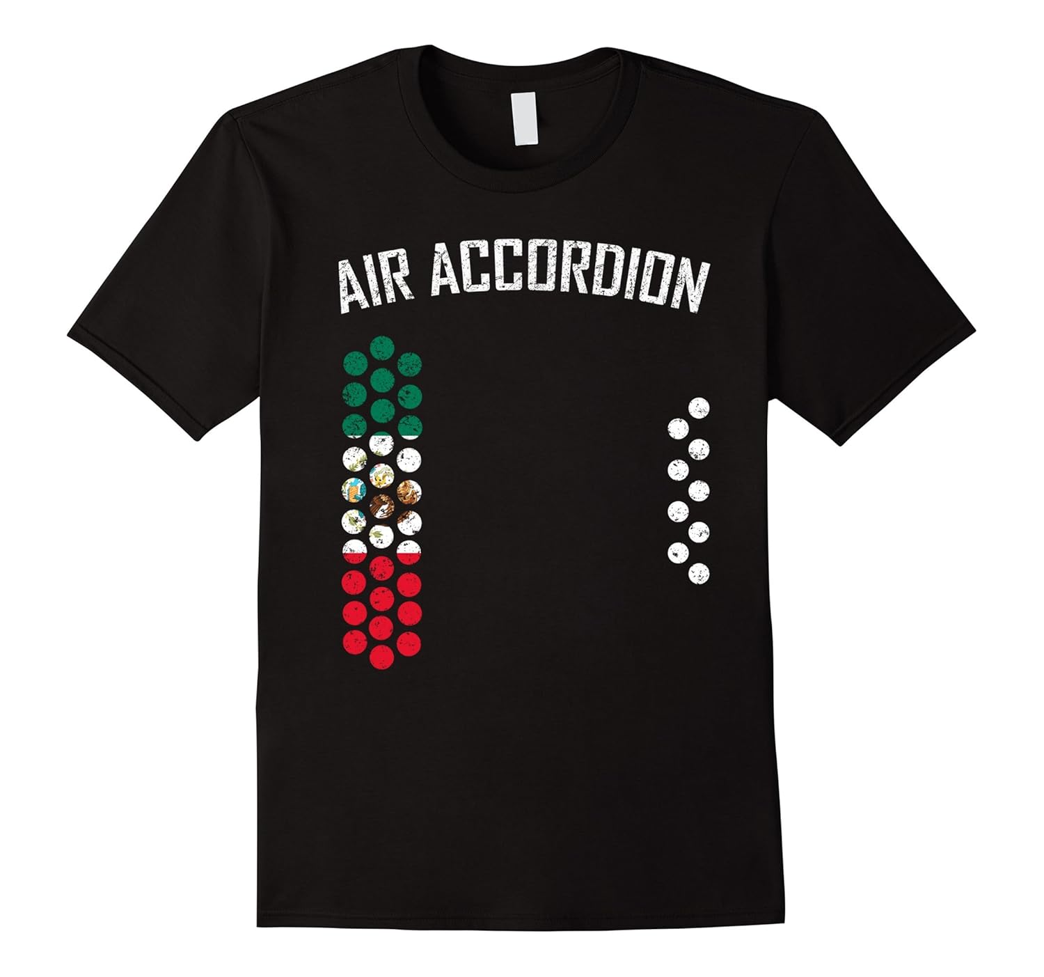 air accordion t shirt The Flag of MexicoArt Artvinatee