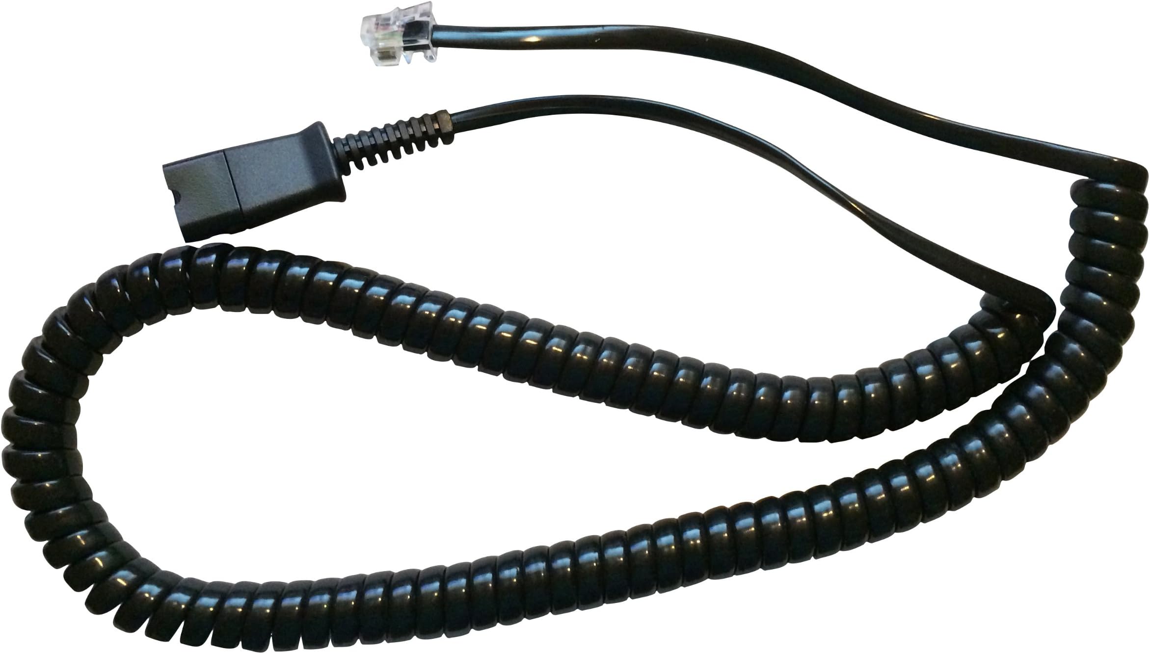 U10 Cord for Plantronics H/HW Series Headsets to Their Amplifiers