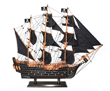 Navyline Holz Modellboot - Piratenschiff Black Pearl